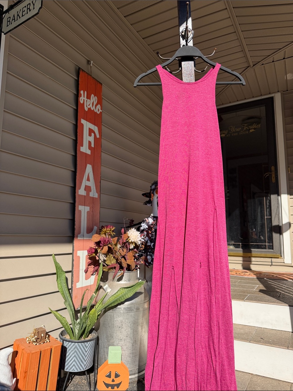Pink Free People Beach Dress